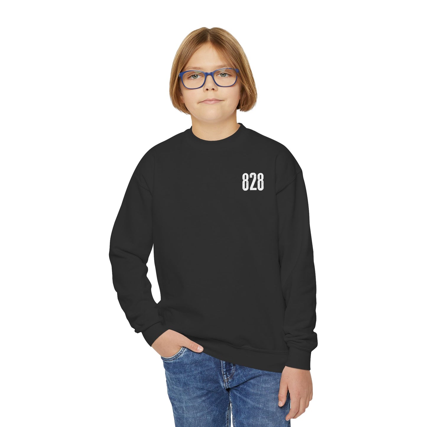 828 Summit Strength Kids Sweatshirt | Get Mountain Strong