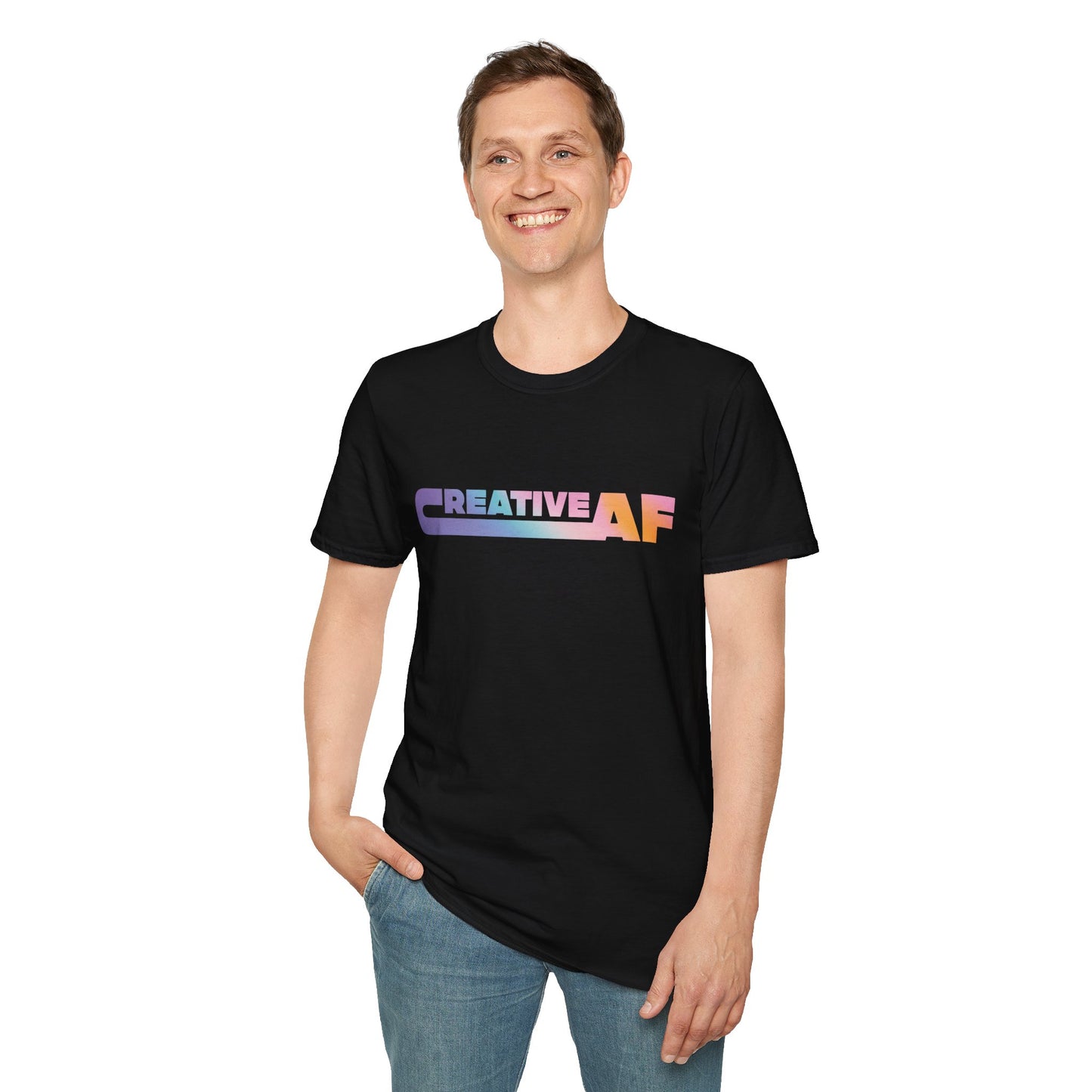 Black Creative AF Tee