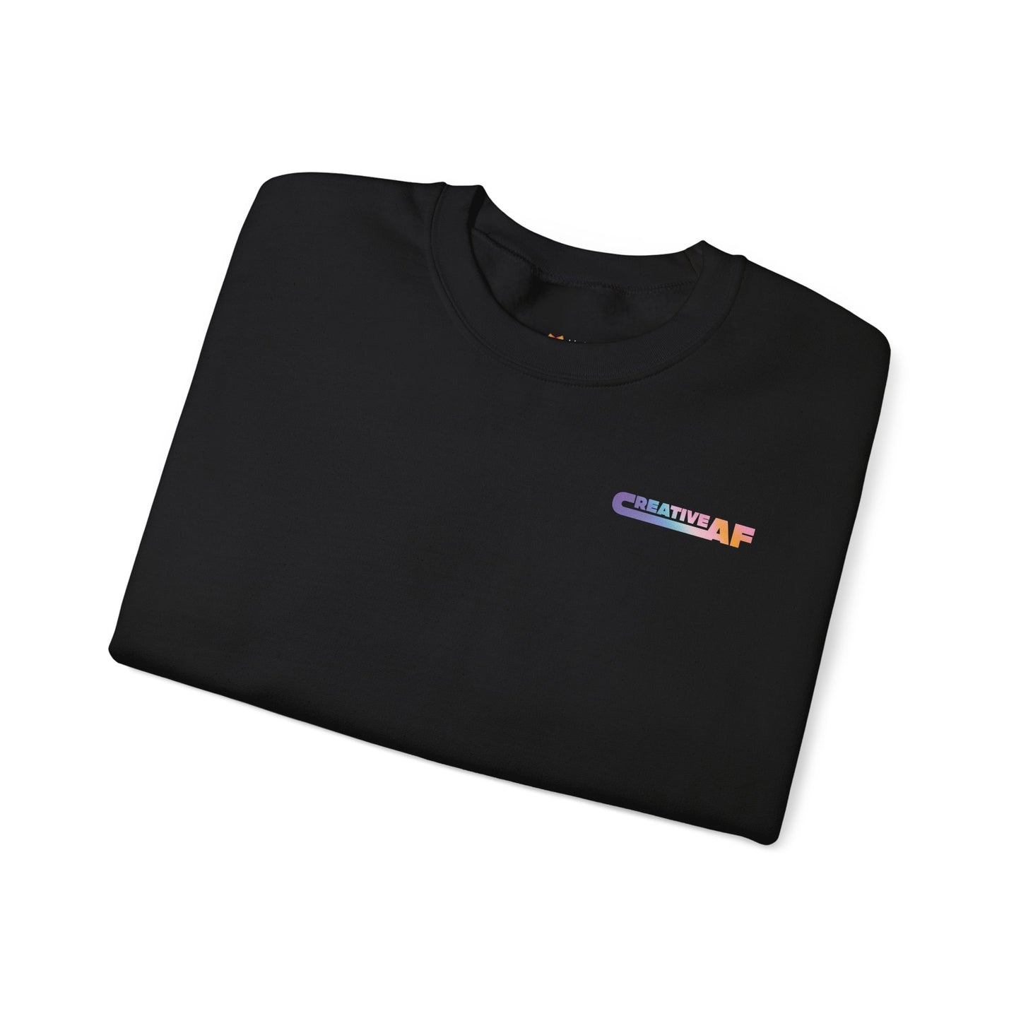 Black Creative AF Crewneck Sweatshirt