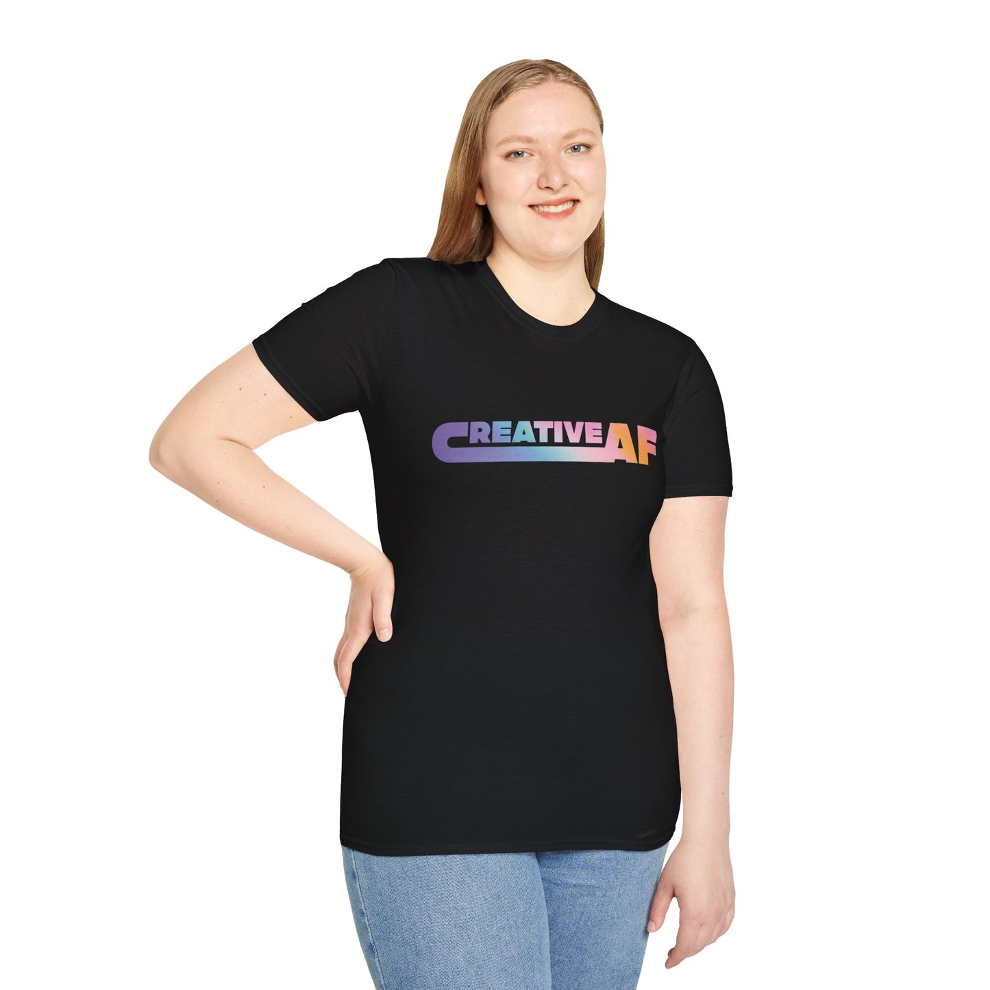 Black Creative AF Tee