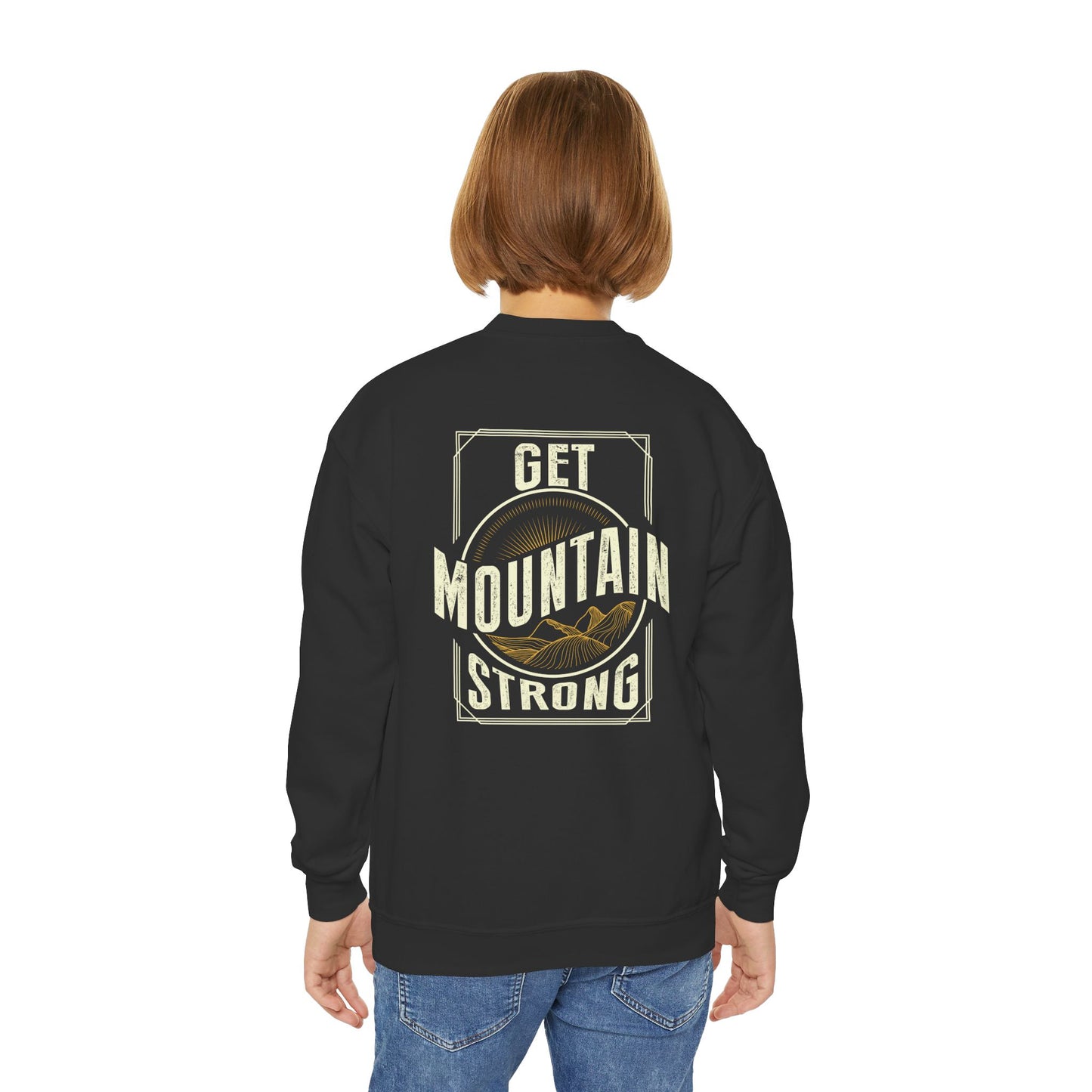 828 Mountain Strong Classic Kids Sweatshirt | Get Mountain Strong