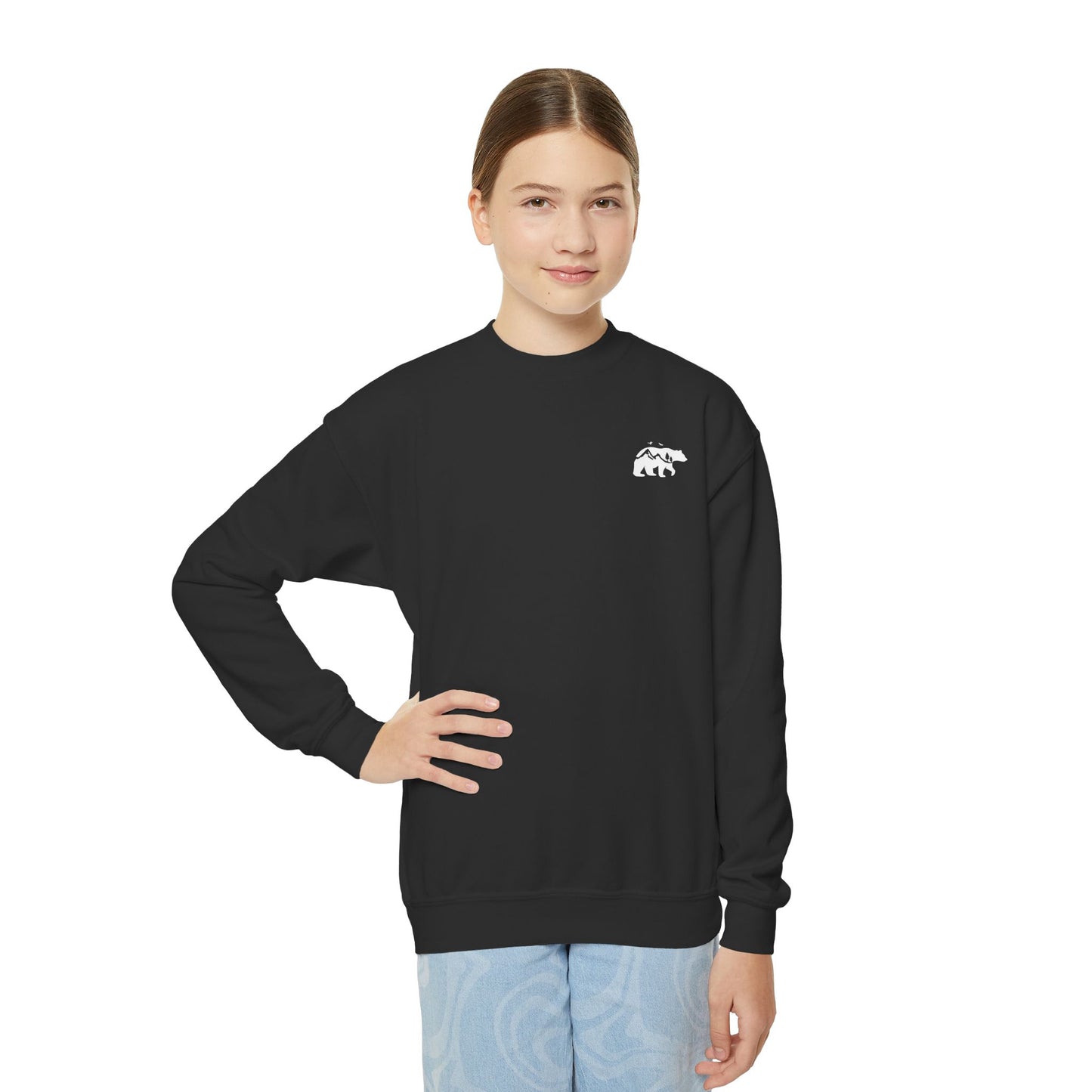 Brandmark Summit Strength Kids Sweatshirt | Get Mountain Strong