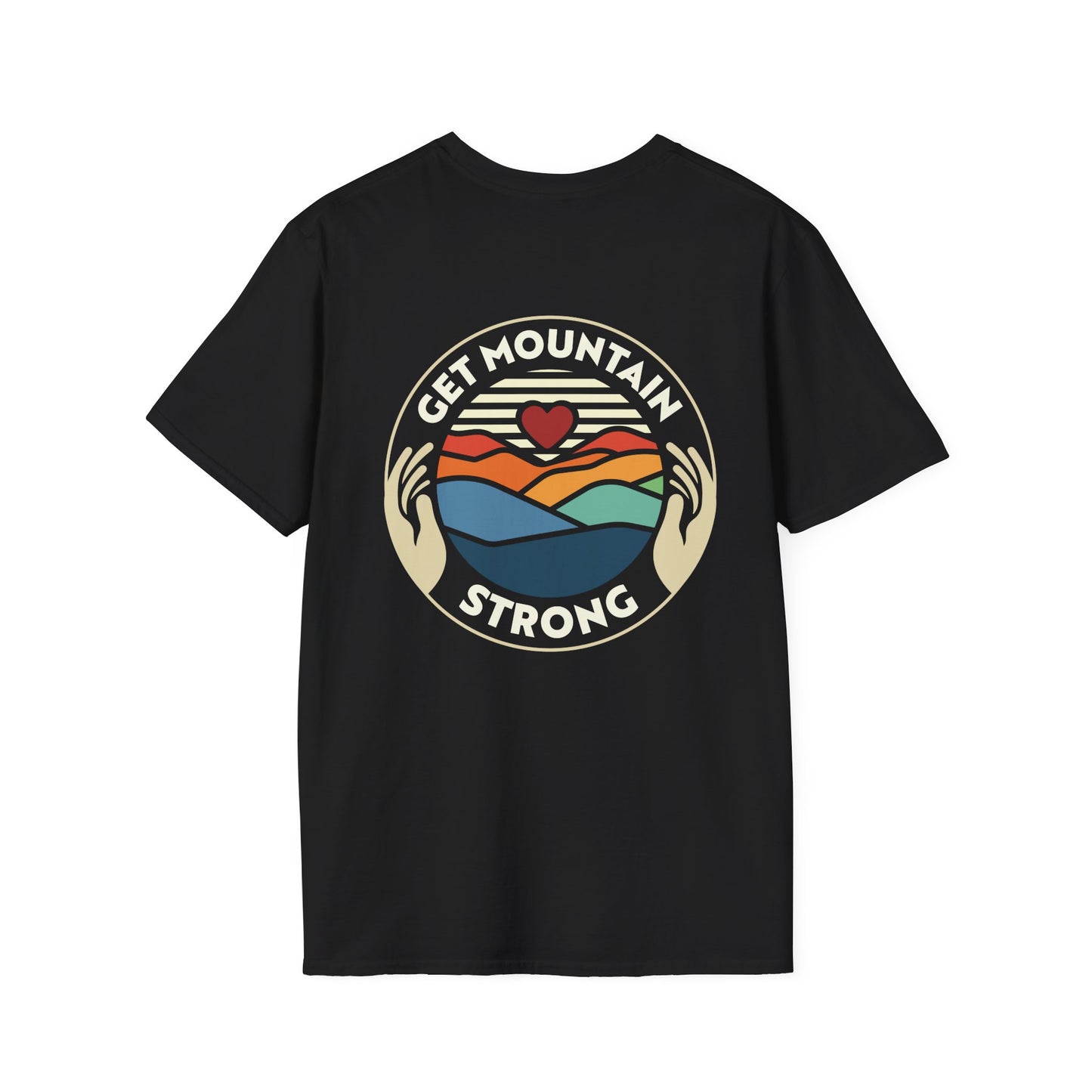 828 Elevation Essentials Tee | Get Mountain Strong