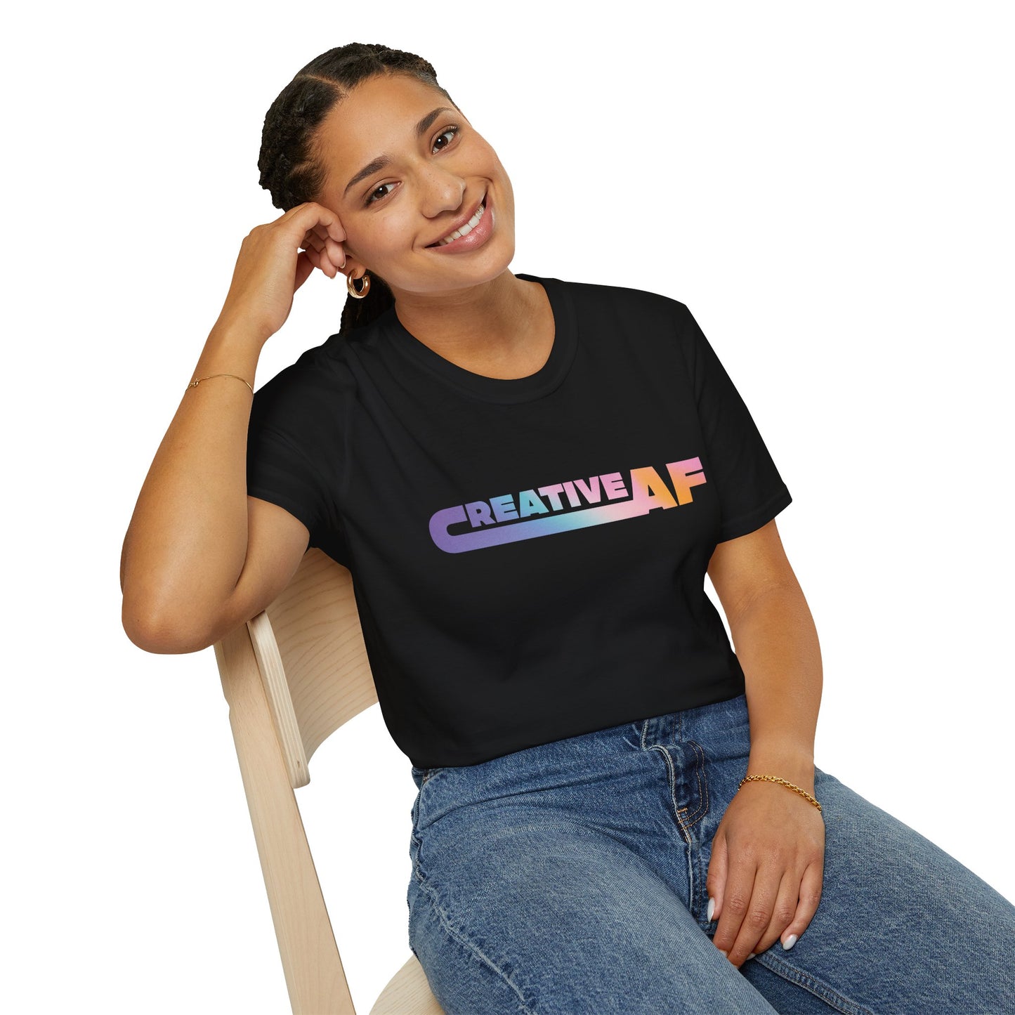 Black Creative AF Tee