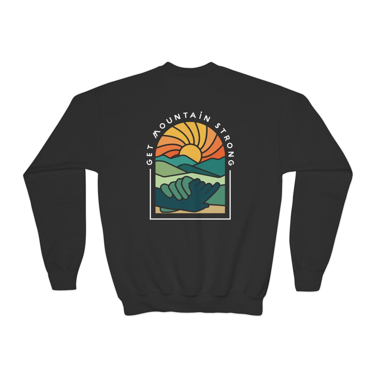 828 Summit Strength Kids Sweatshirt | Get Mountain Strong