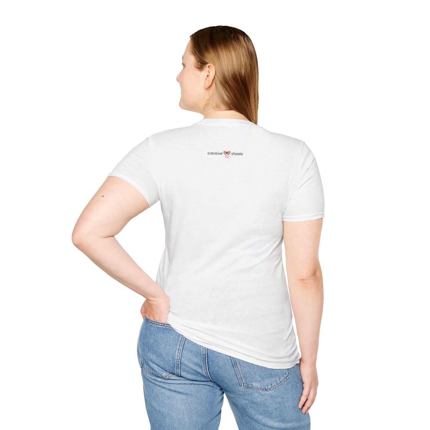 White Creative AF Tee