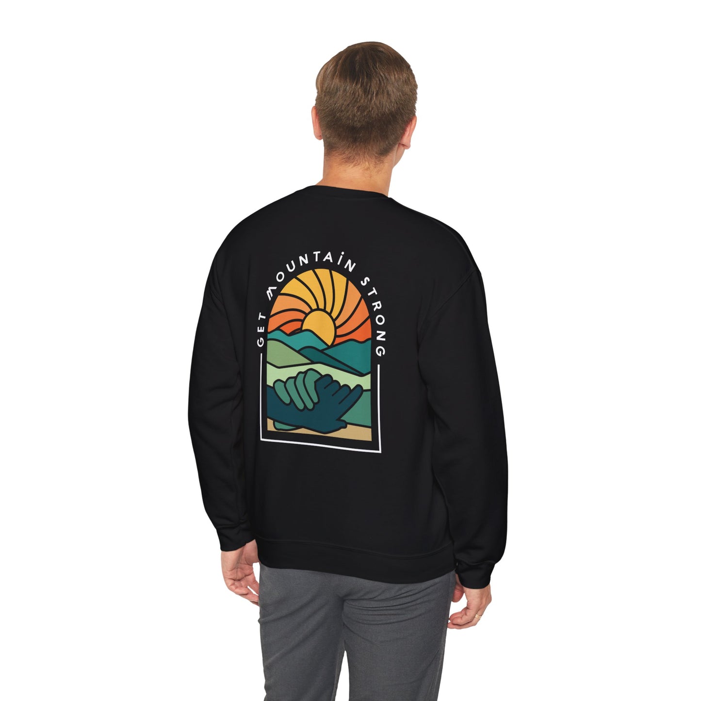 Brandmark Summit Strength Sweatshirt | Get Mountain Strong