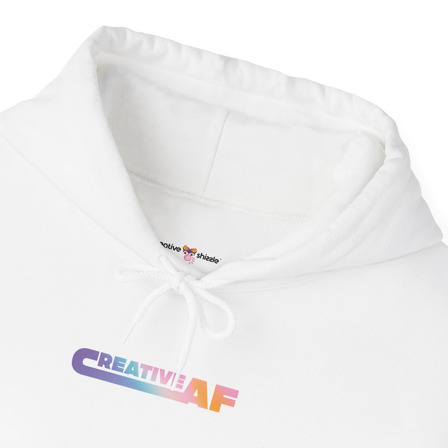 White Creative AF Hoodie