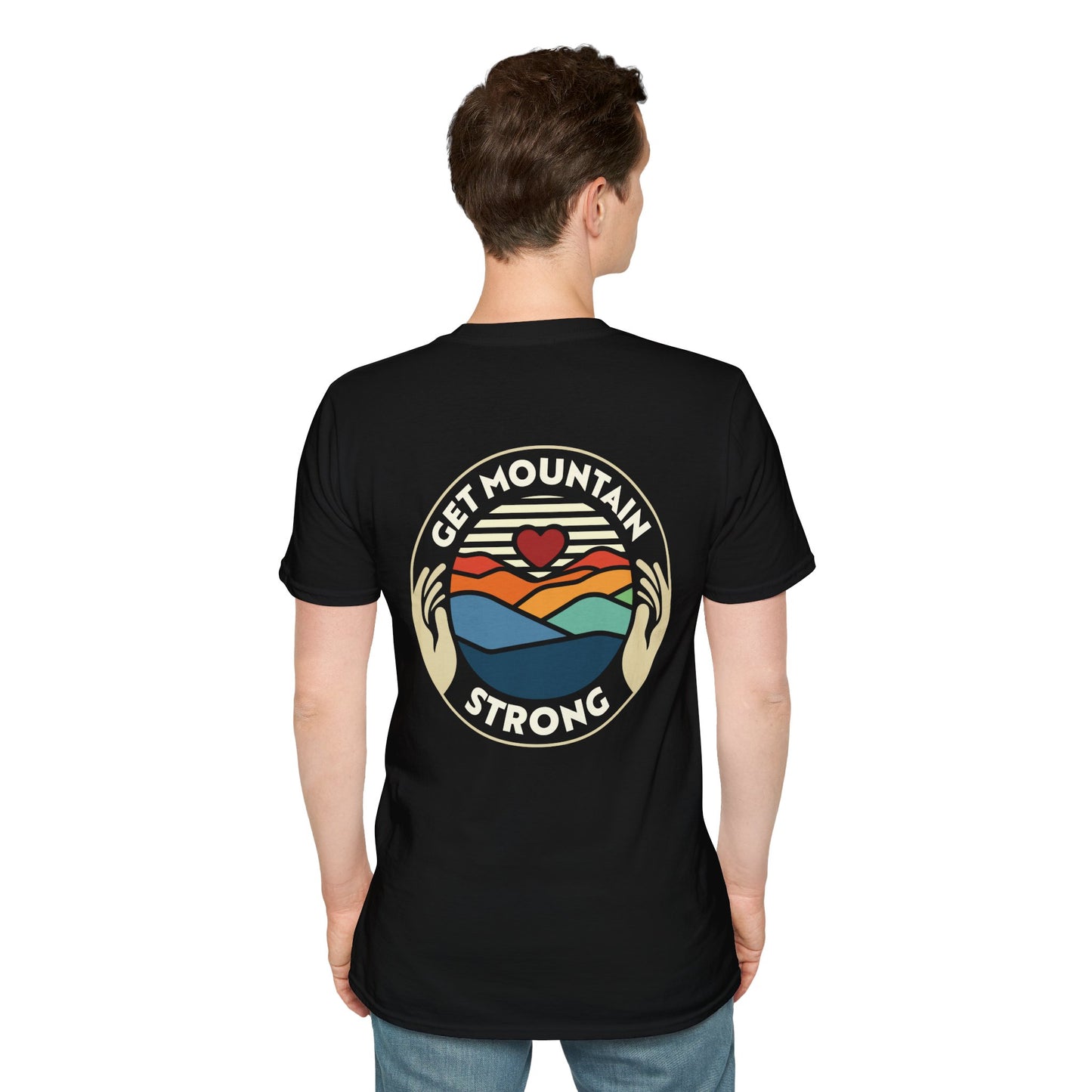 828 Elevation Essentials Tee | Get Mountain Strong