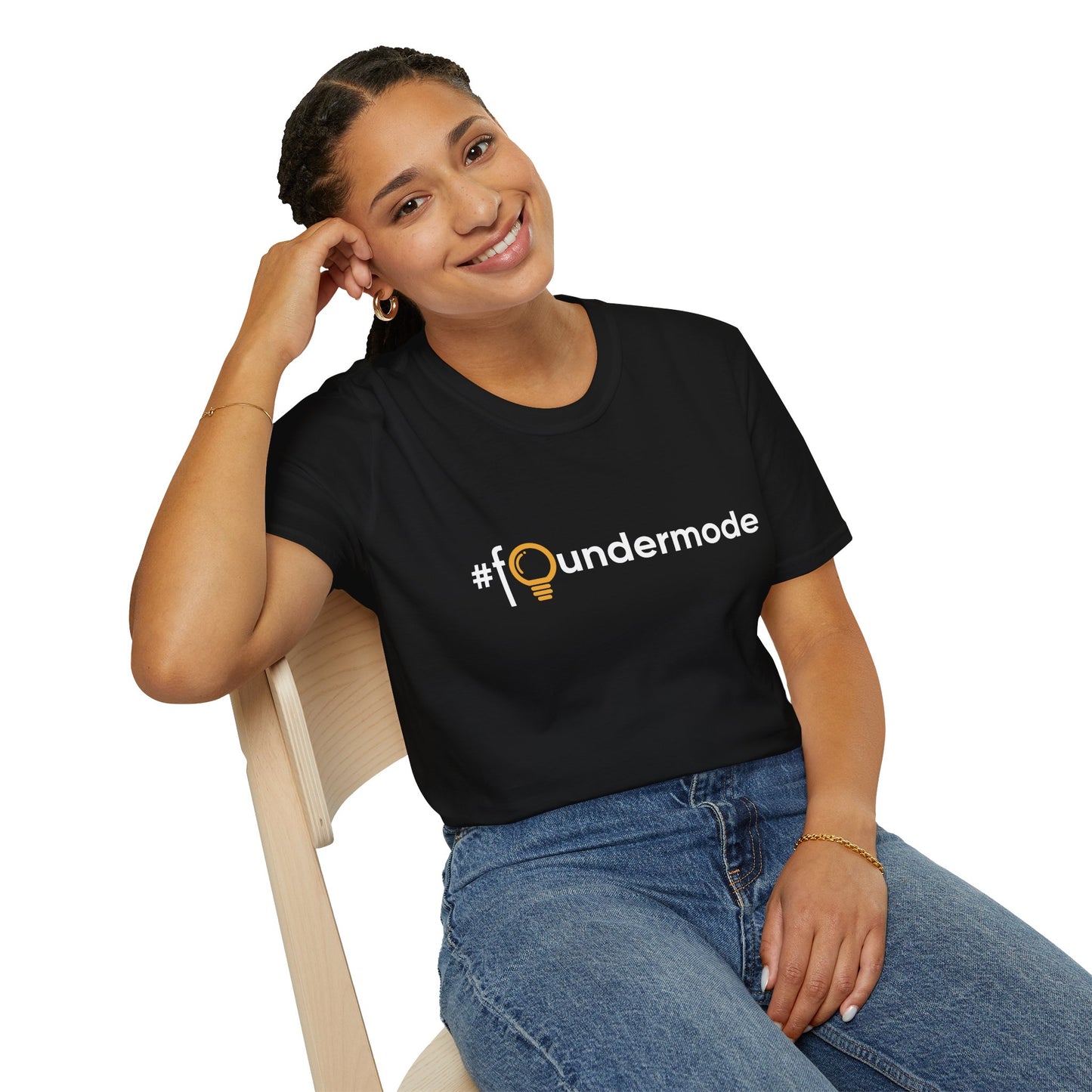 Black Founder Mode Tee