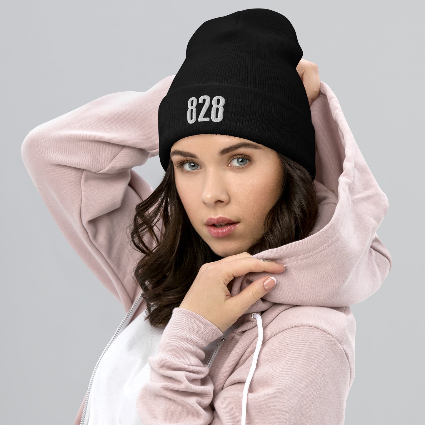 828 Beanie | Get Mountain Strong | Cuffed Beanie