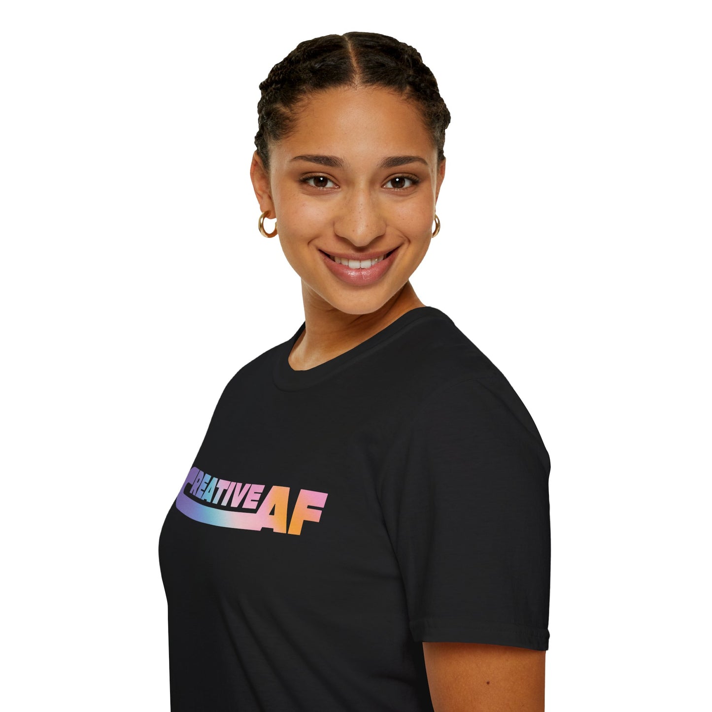 Black Creative AF Tee