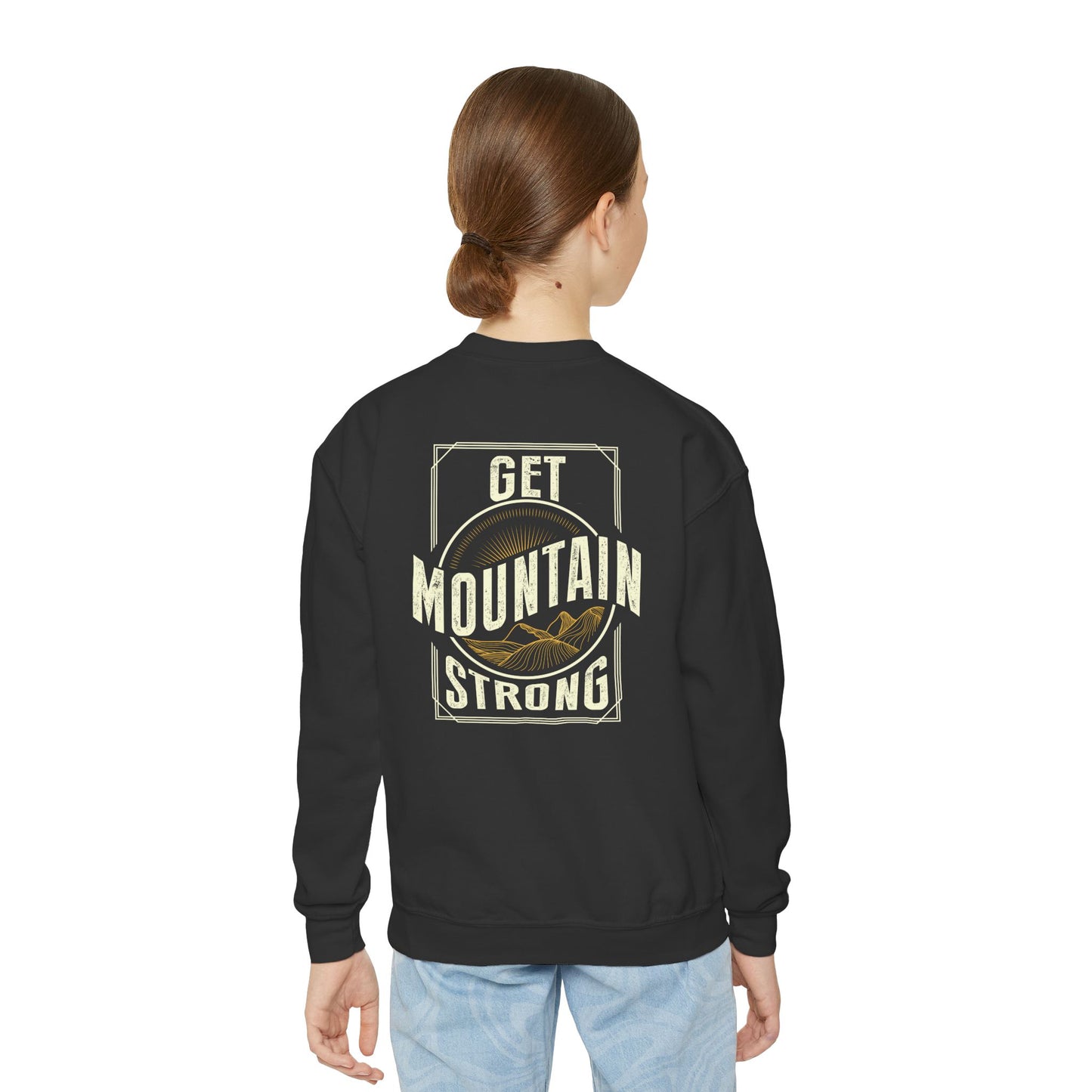 828 Mountain Strong Classic Kids Sweatshirt | Get Mountain Strong