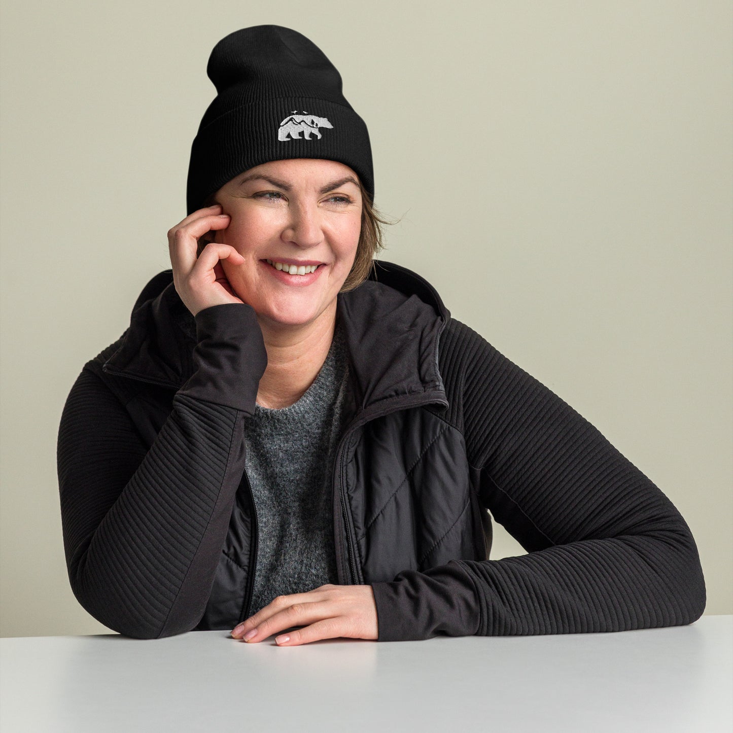 Get Mountain High Beanie | Get Mountain Strong | Cuffed Beanie