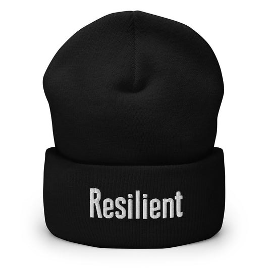 Resilient Beanie | Get Mountain Strong | Cuffed Beanie
